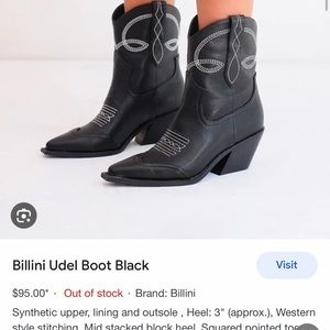 Billin cowboy boots